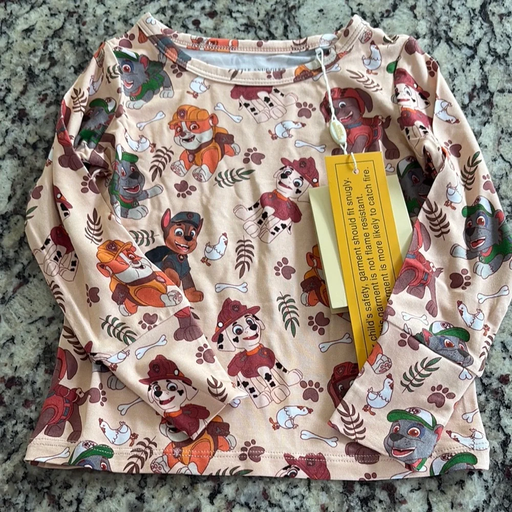 Little Snuggles Bamboo Paw Patrol Pajamas - Picture 2 of 12